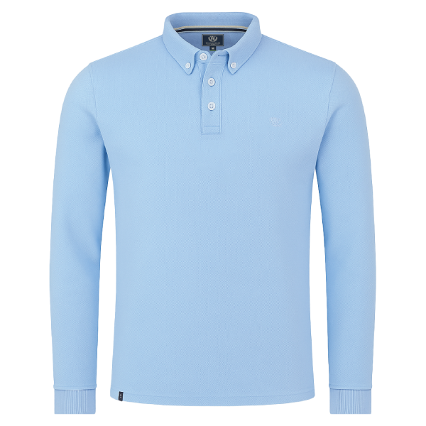 William Tailor Shoots LS Polo Shirt Ligh