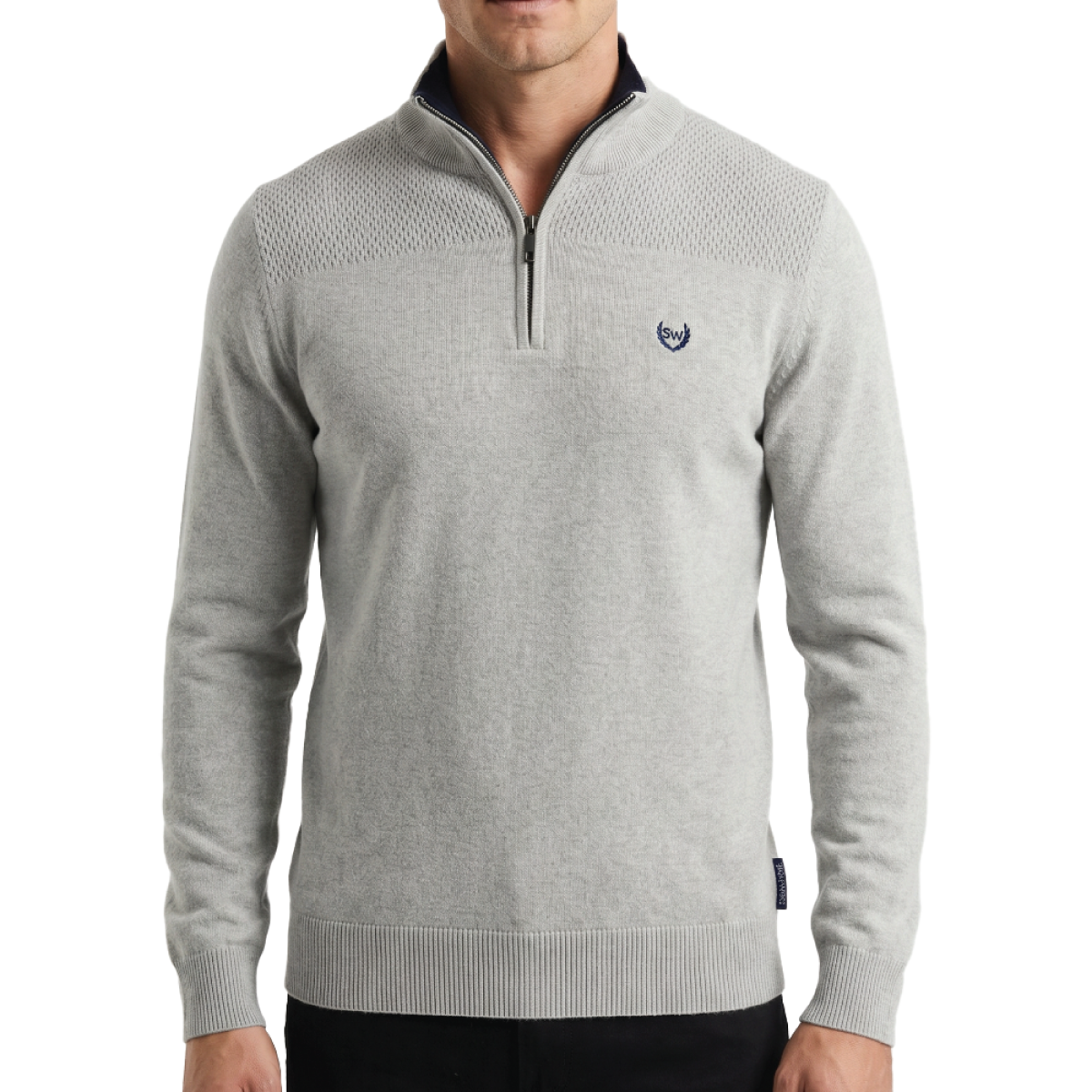 Scott & Wade Sierra Panel Half Zip Foam