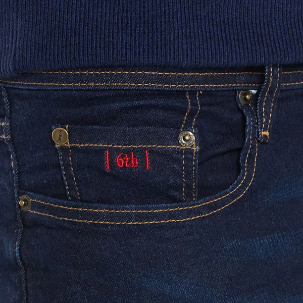 6th Sense Fred Bootcut Jeans Stone Wash 