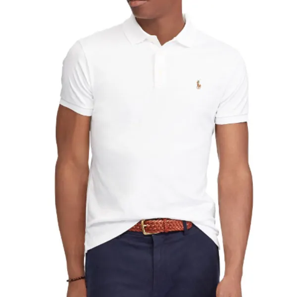 Ralph Lauren Pima Cotton Polo - White