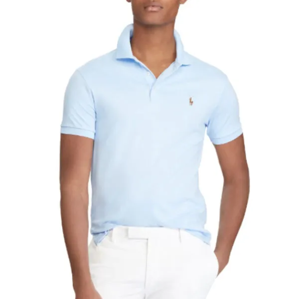 Ralph Lauren Pima Polo - Light Blue