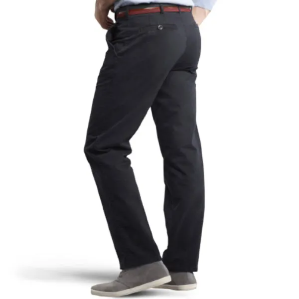 Meyer Roma Regular Fit Chino In Navy