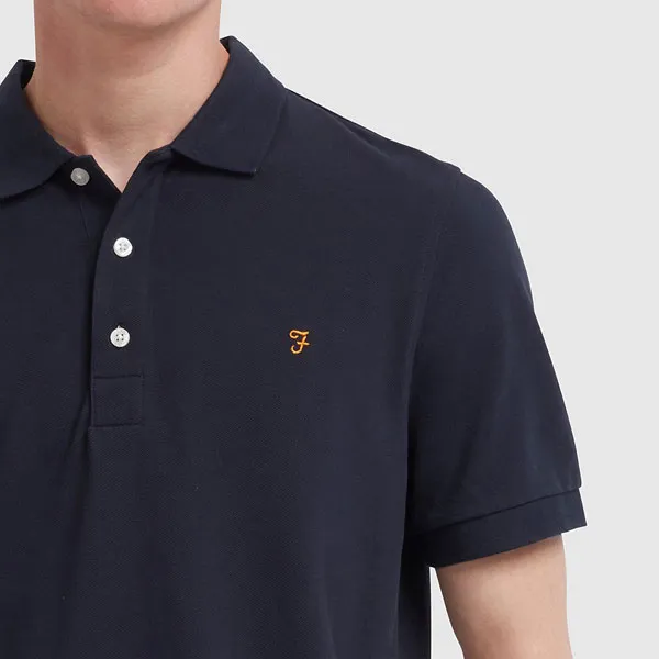 Farah Blanes Ss Polo Navy