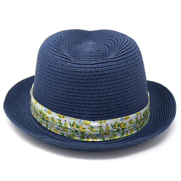 Fish Named Fred Straw Hat In Blue
