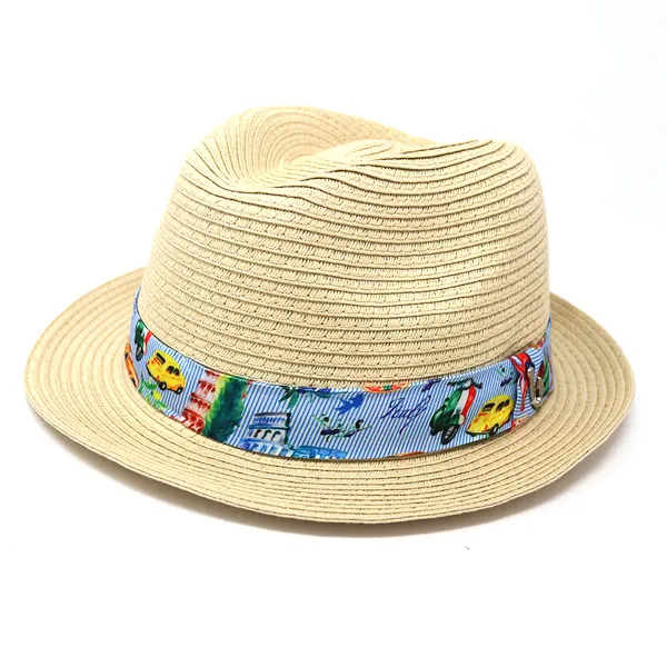 Fish Named Fred Straw Hat In Sand