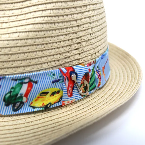 Fish Named Fred Straw Hat In Sand