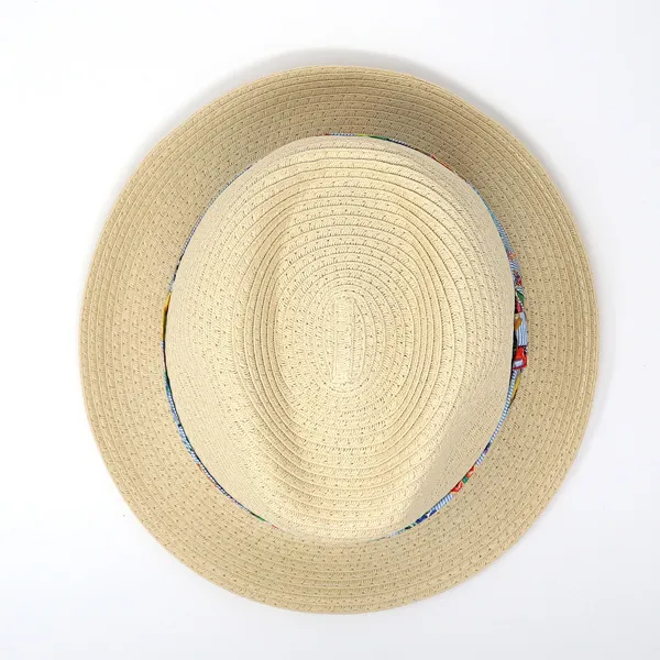 Fish Named Fred Straw Hat In Sand