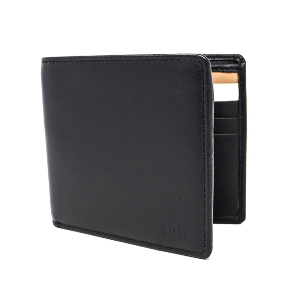 Boss Majestic Wallet In Black Ejmenswear Store