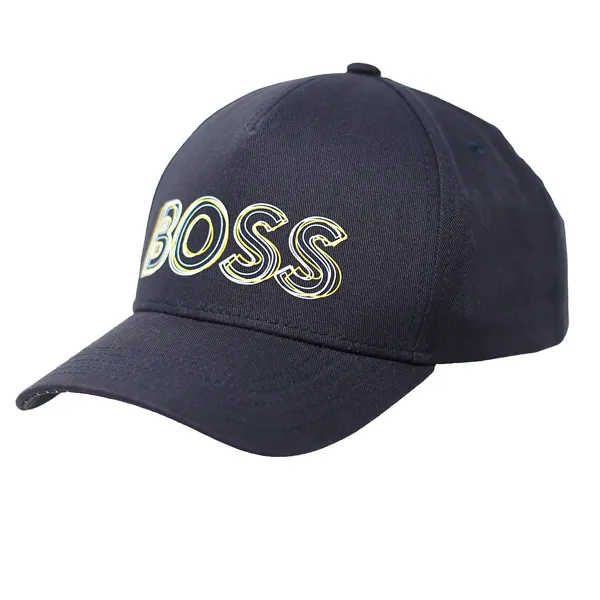 Boss Multicolour Cap Dark Blue
