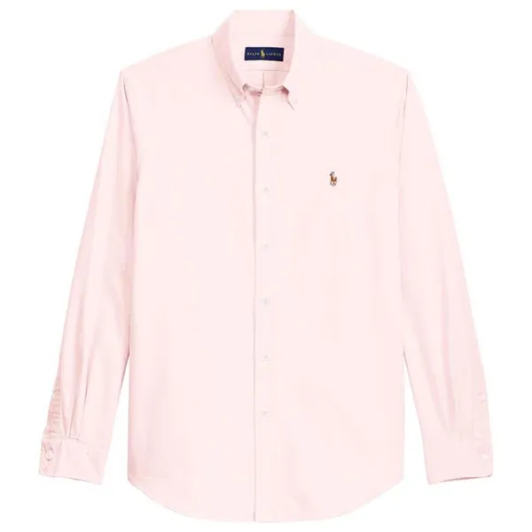 Ralph Lauren Slim Fit LS Sport Shirt Pink