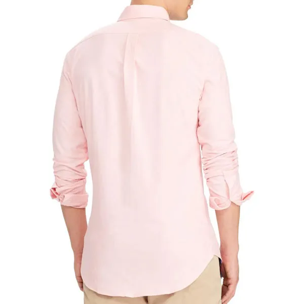 Ralph Lauren Slim Fit LS Sport Shirt Pink