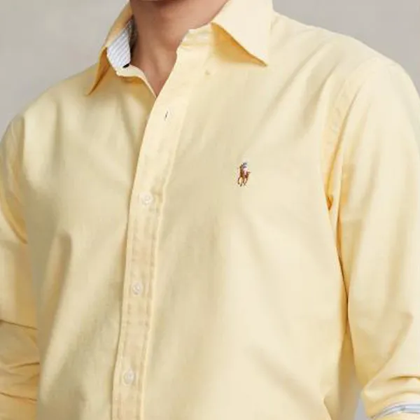 Ralph Lauren LS Sport Shirt Yellow