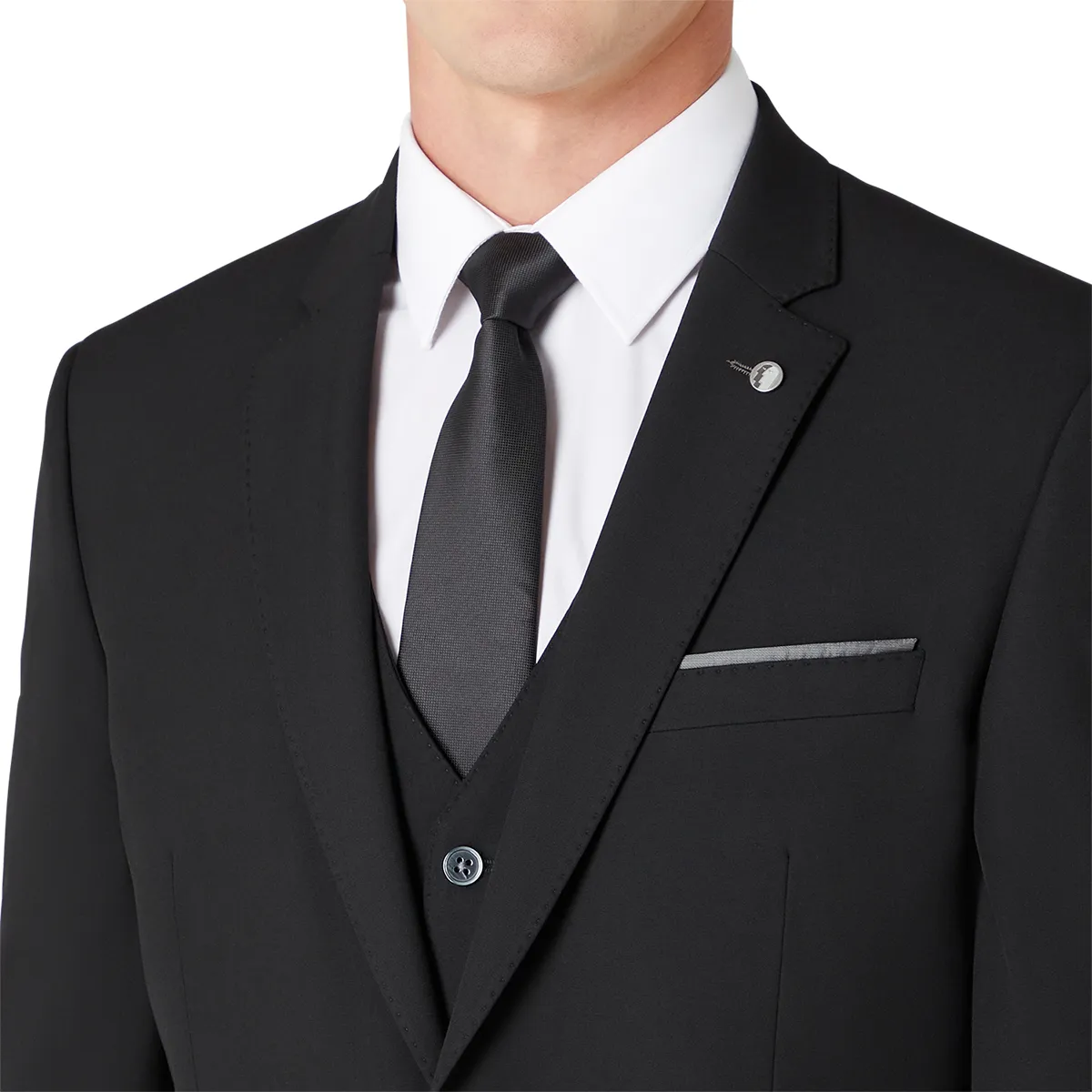 Remus Uomo Palucci Tapered Jacket In Bla