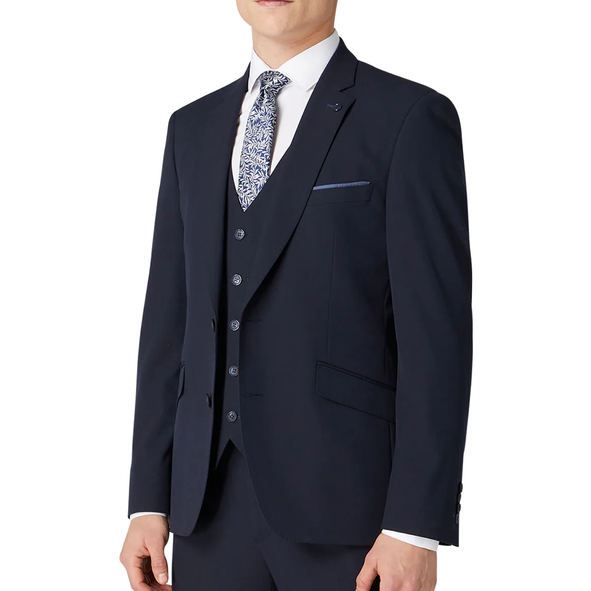 Remus Uomo Tapered Palucci Jacket Navy