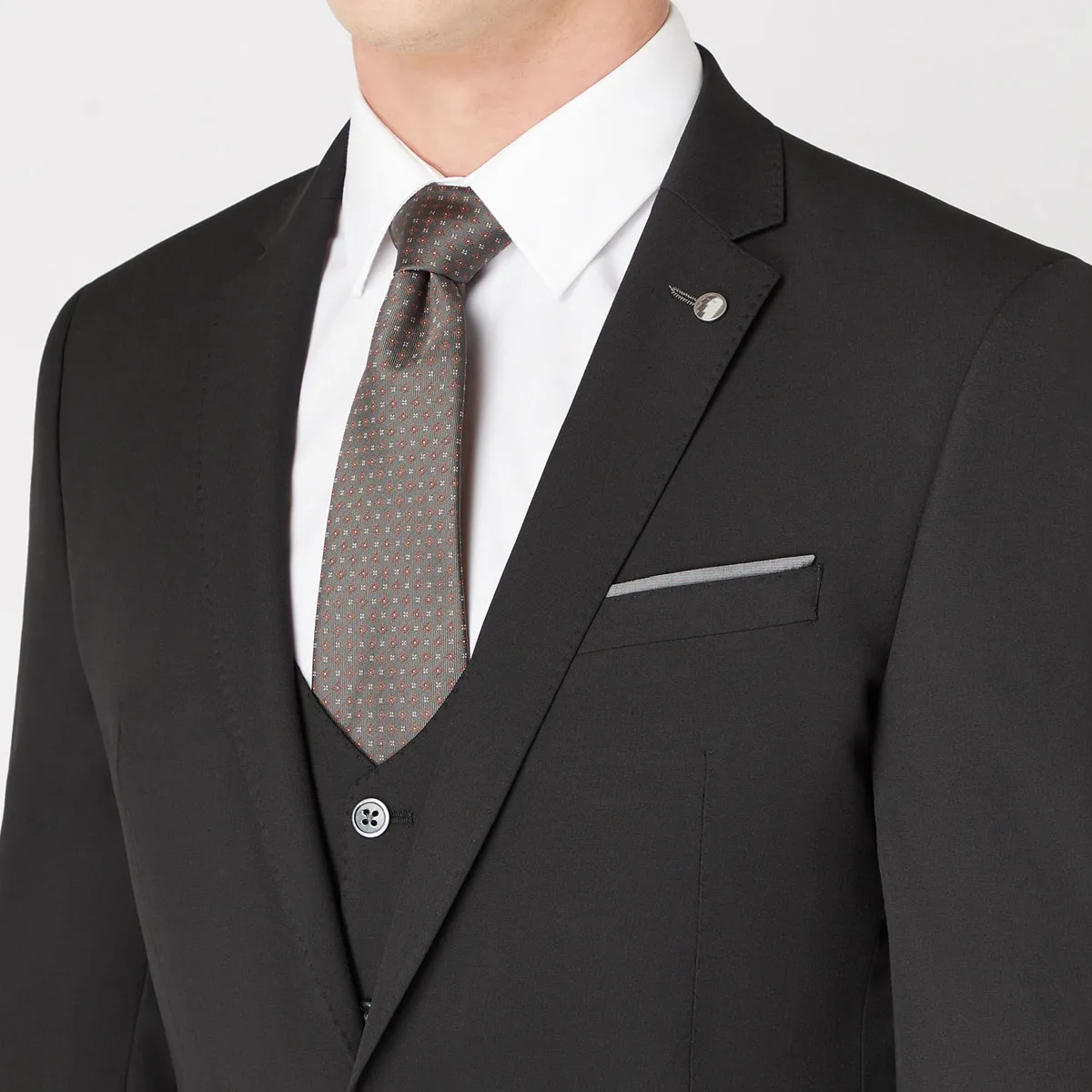 Remus Uomo Mix To Fit Jacket Black