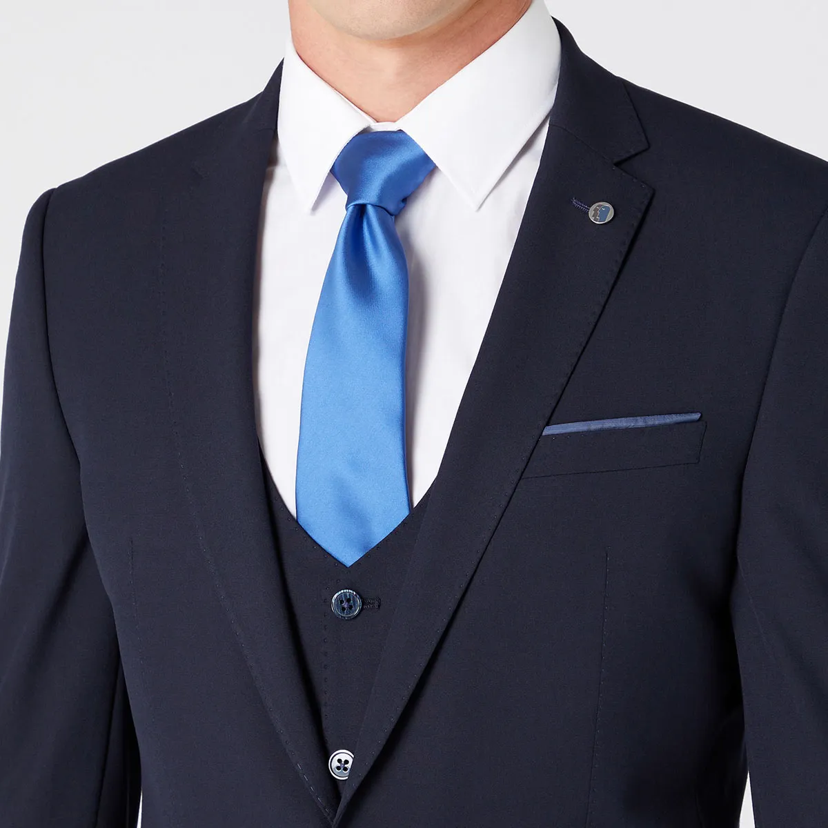 Remus Uomo Mix To Fit Jacket Navy Blue