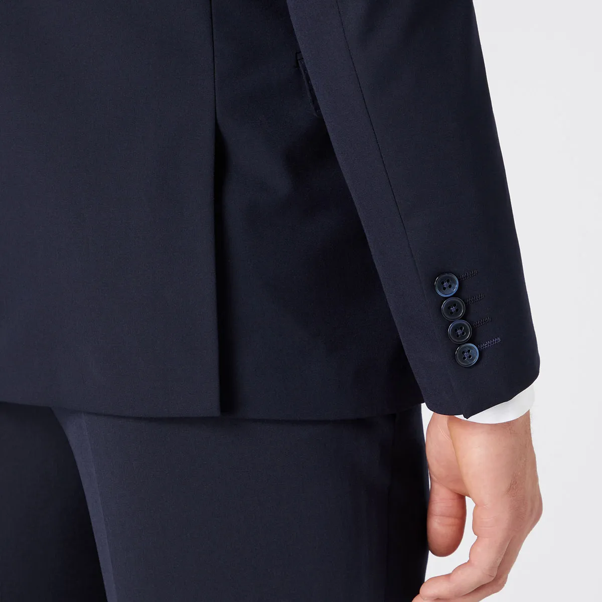 Remus Uomo Mix To Fit Jacket Navy Blue