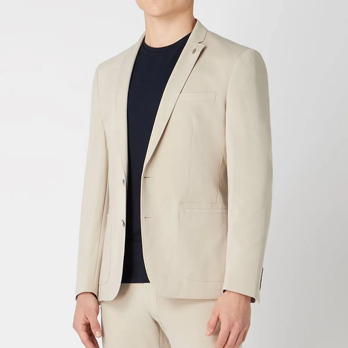 Remus Uomo Favian Jacket Beige