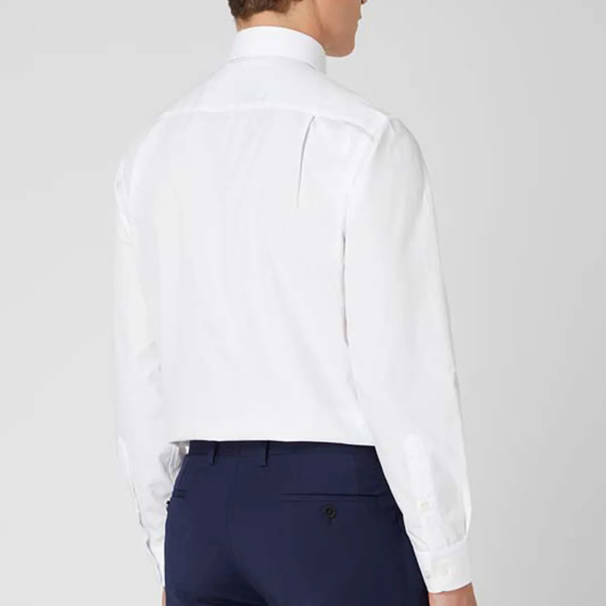 Remus Uomo London Relaxed Fit Shirt In White
