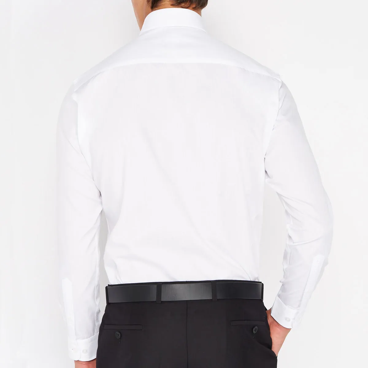 Remus Tapered Fit Formal Shirt In White