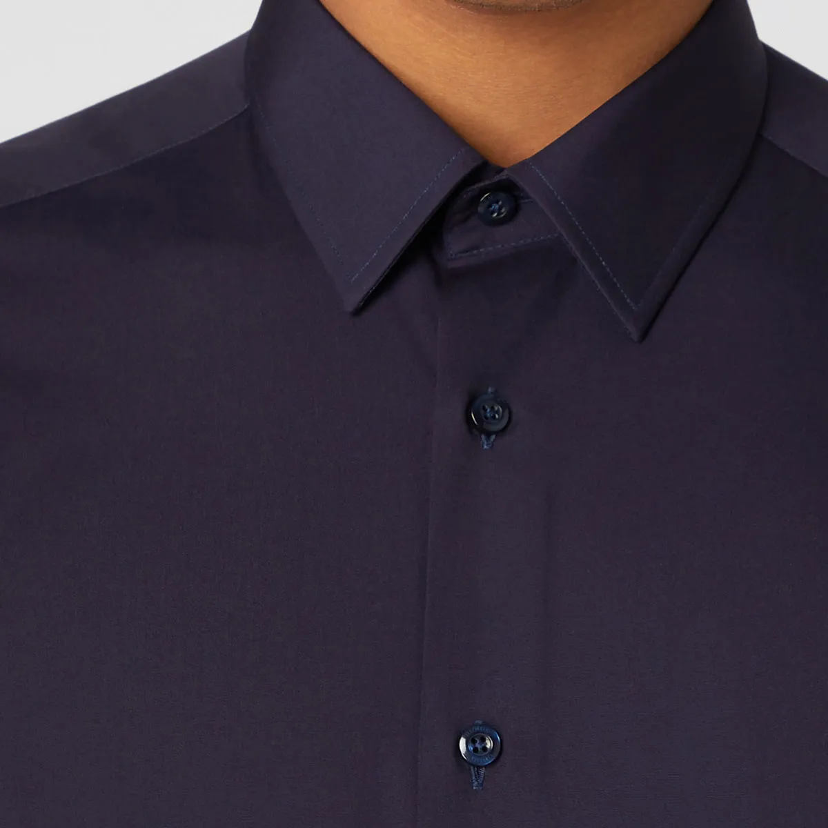 Remus Uomo Ashton Slim Fit Shirt Navy