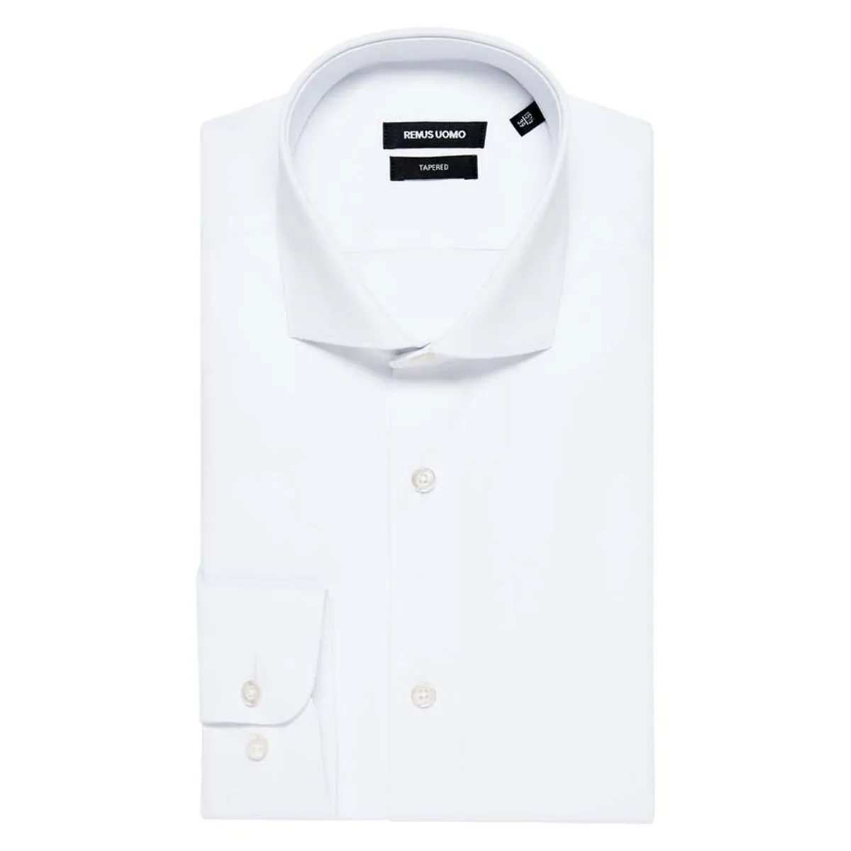 Remus Uomo Frank Tapered Shirt White