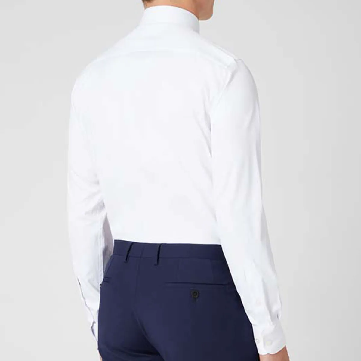 Remus Uomo Frank Tapered Shirt White