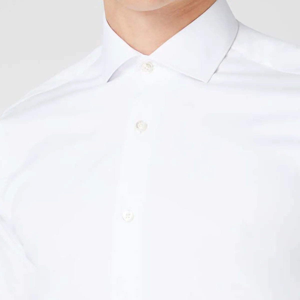 Remus Uomo Frank Tapered Shirt White