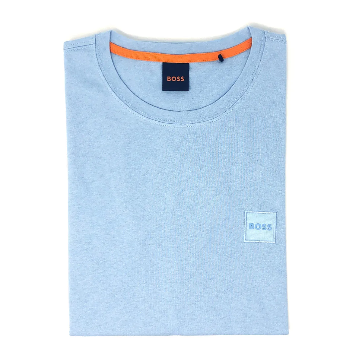 Boss Tales Tee Open Blue