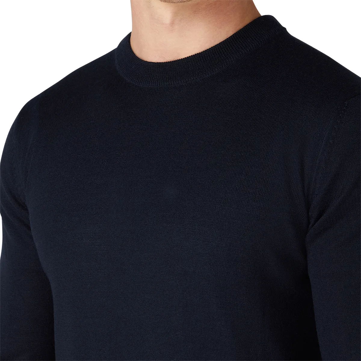 Remus Uomo LS Crew Nk Sweater Navy