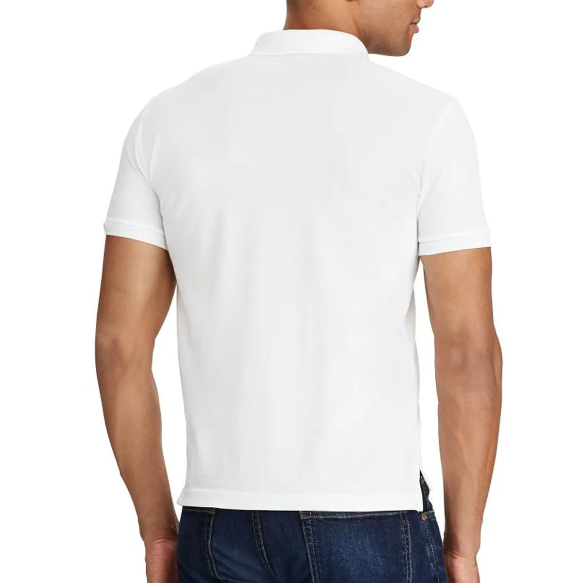 Ralph Lauren Slim Fit Polo White
