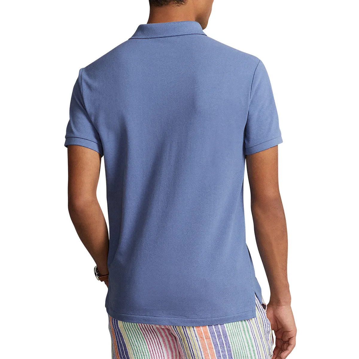 Ralph Lauren SS Mesh Polo Blue Navy