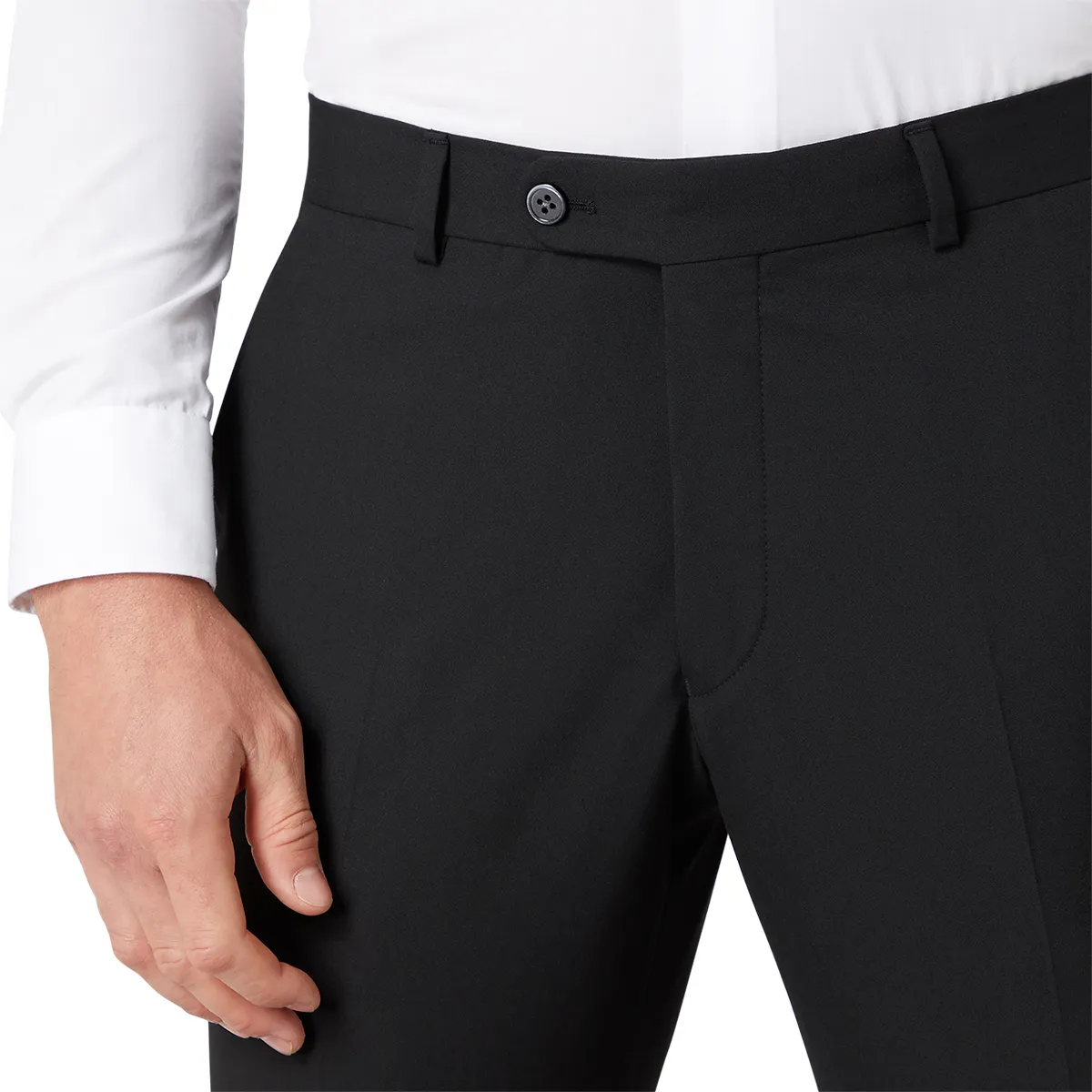 Remus Uomo Palucci Tapered Trouser In Black