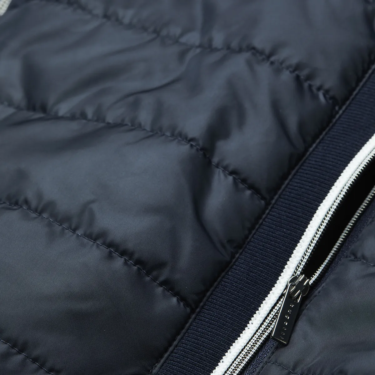 Bugatti Padded Mix Media Jacket Navy