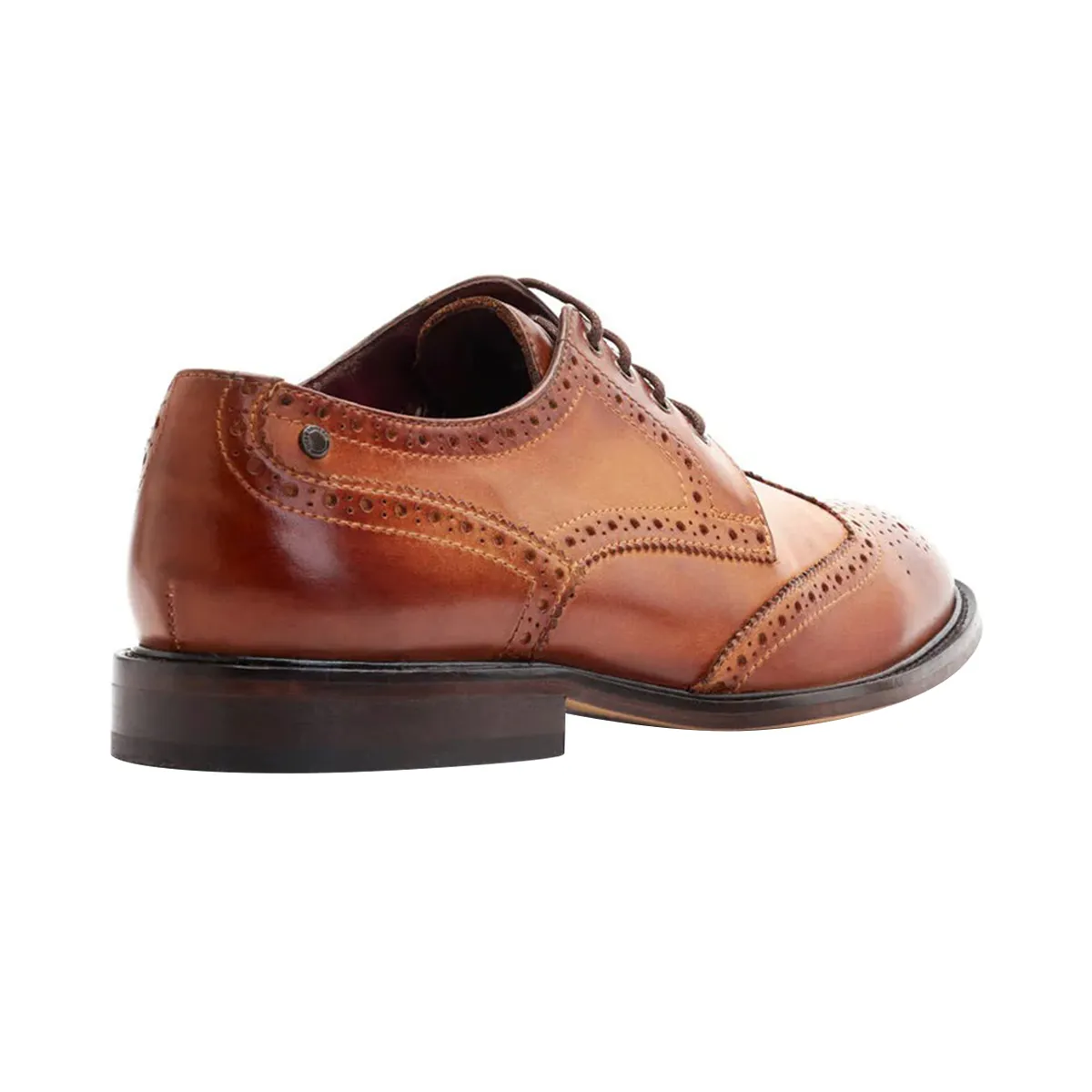 Base London Chaplain Brogue In Tan