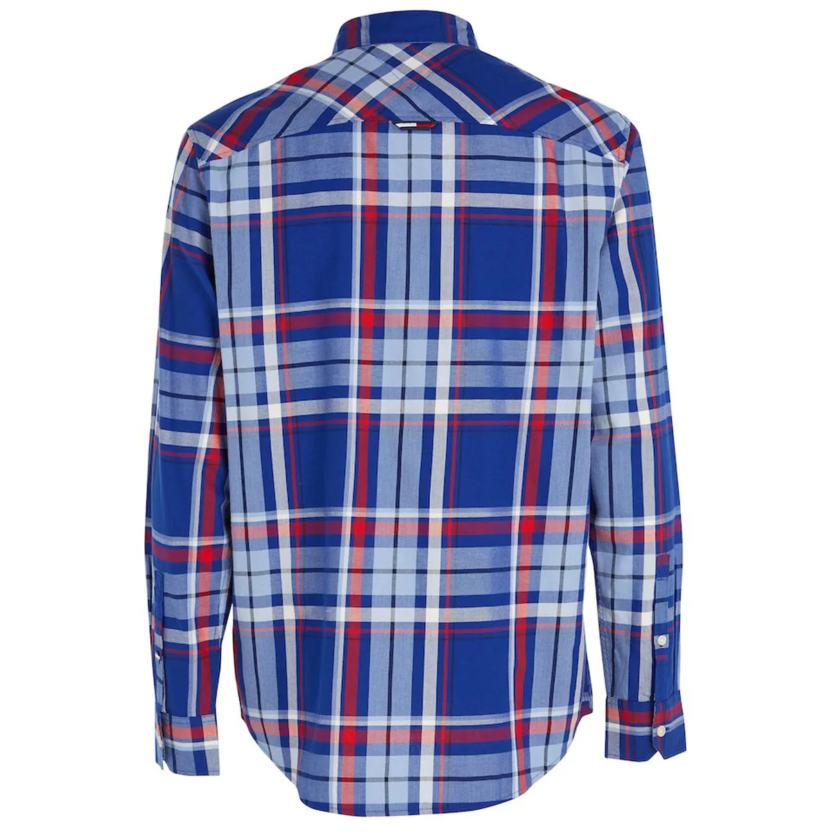 Tommy Jeans Essential Check Shirt Navy