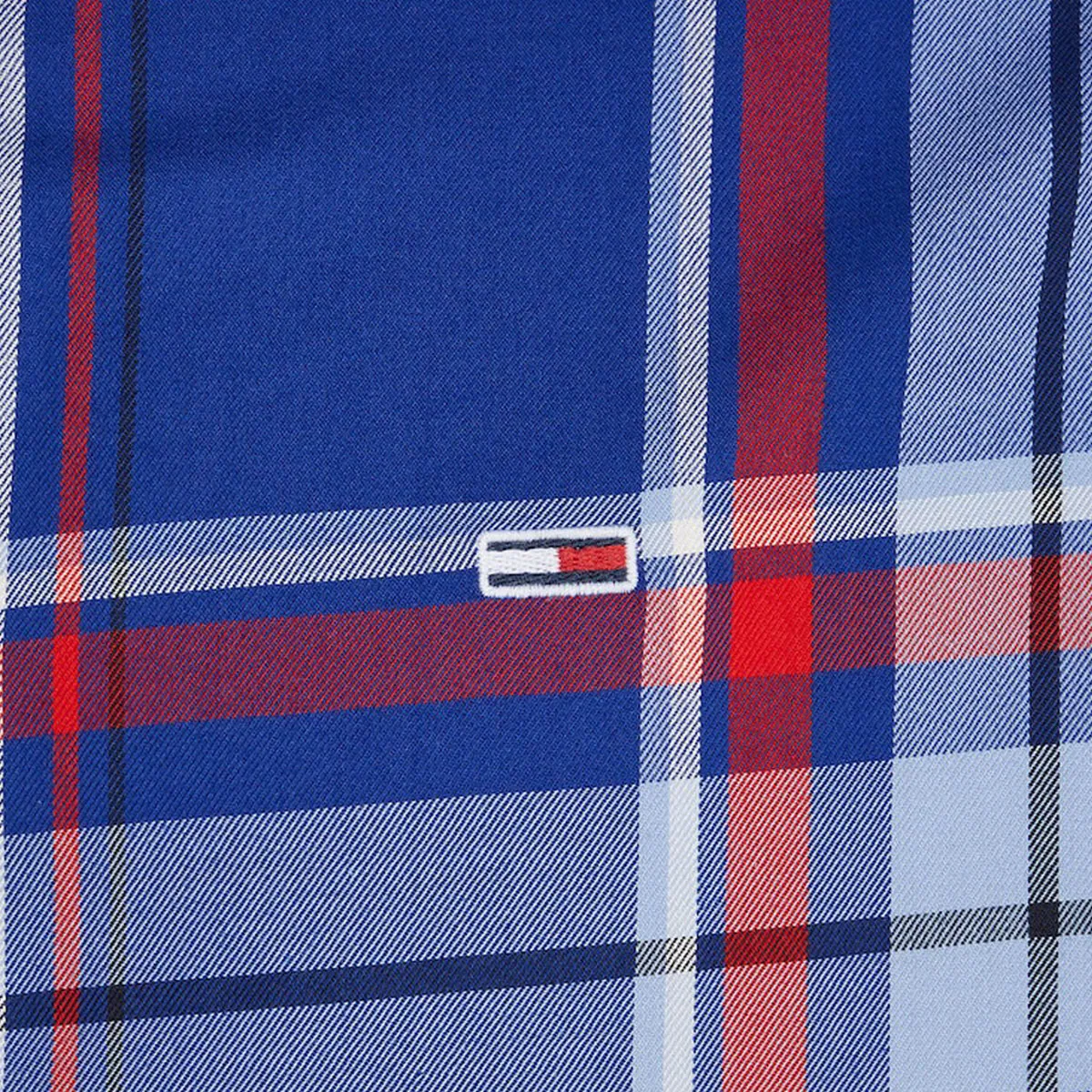 Tommy Jeans Essential Check Shirt Navy