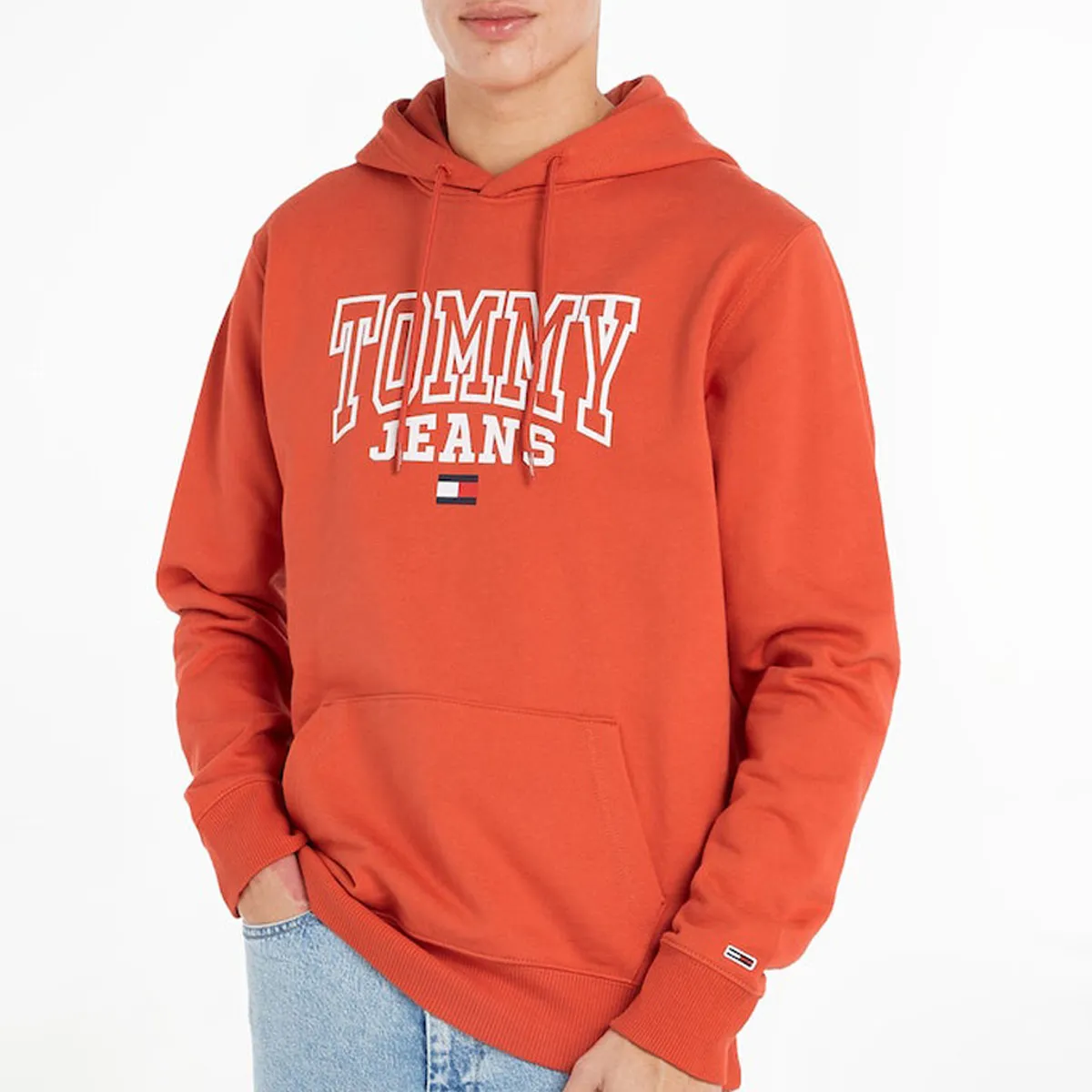 Tommy Jeans Graphic Hoodie Burnt Vermill