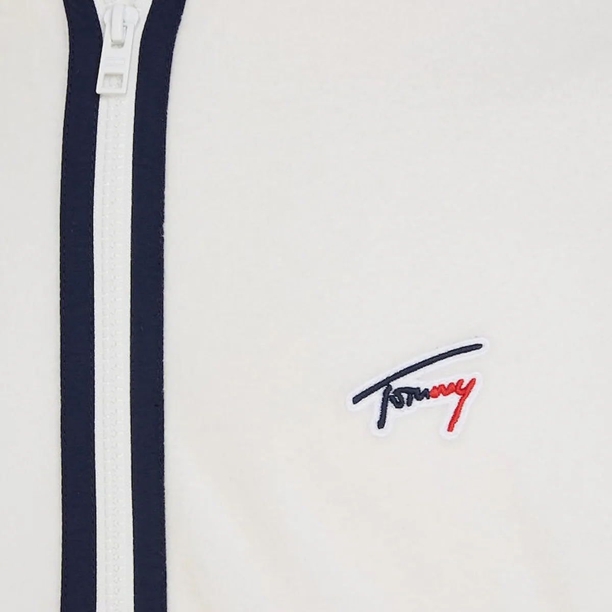 Tommy Jeans RLX Halz Zip Polar Fleece White