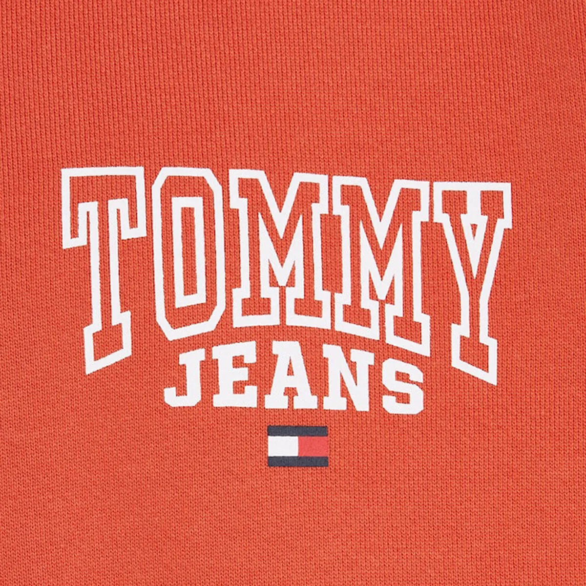Tommy Jeans Graphic Sweat Burnt Vermilli