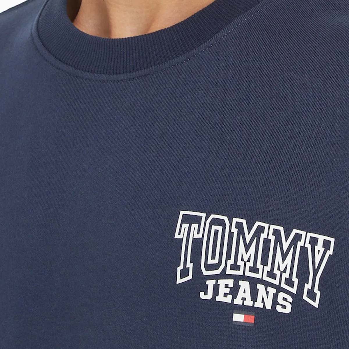 Tommy Jeans Reg Entry Graphic Crew Navy
