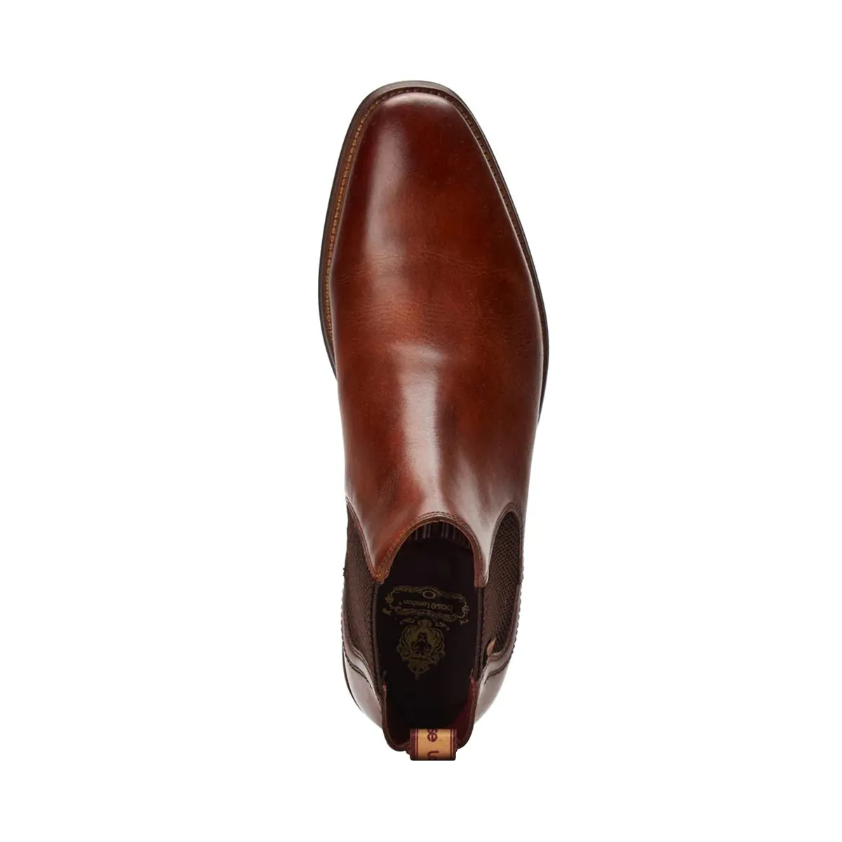 Base London Sikes Leather Boots Tan