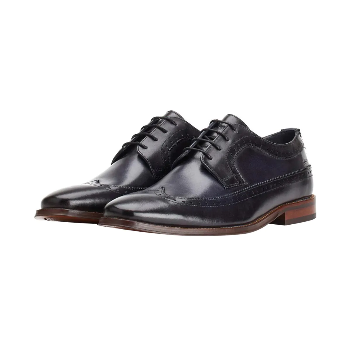 Base London Havisham Shoe In Washed Navy
