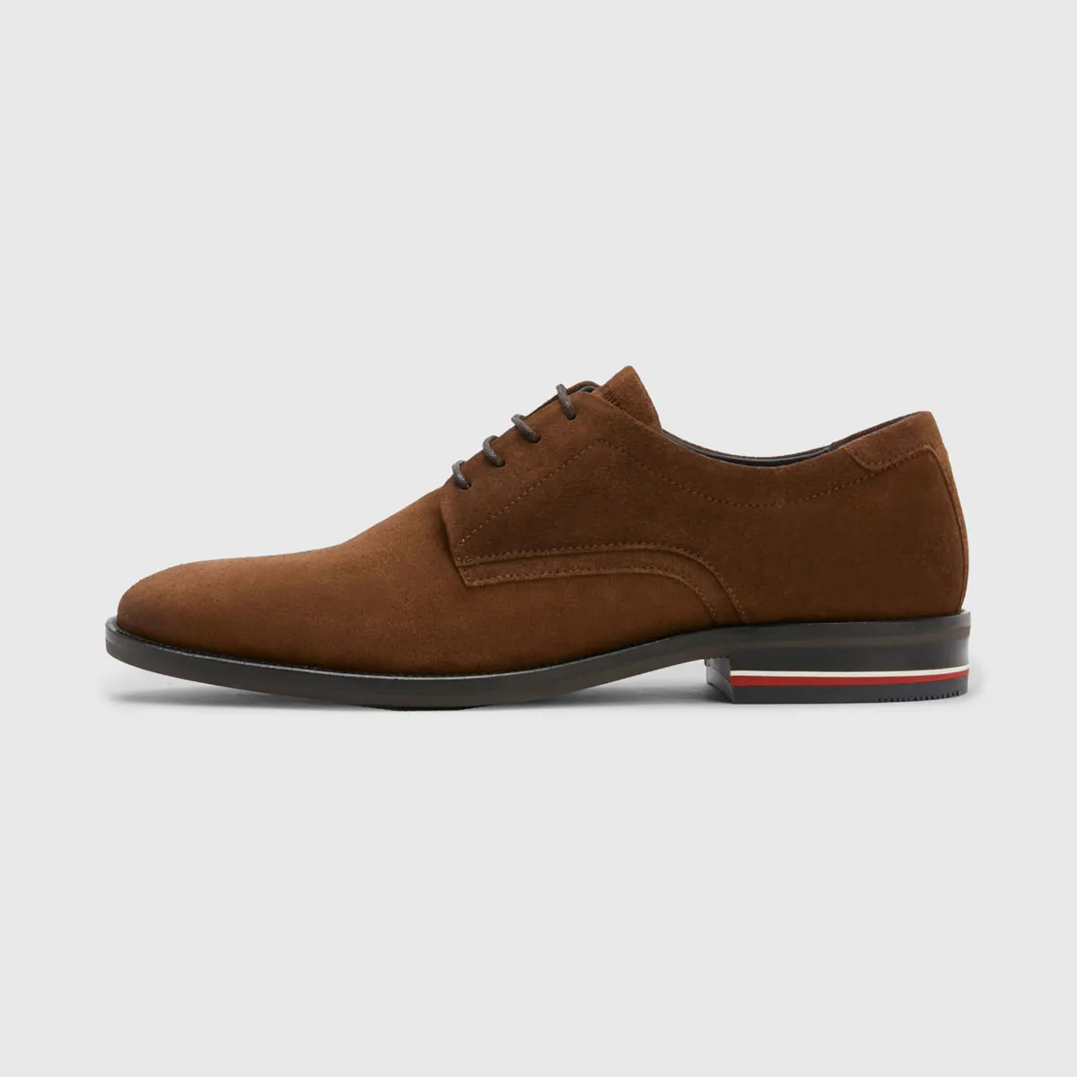 Tommy Hilfiger Corp Suede Shoe Brown