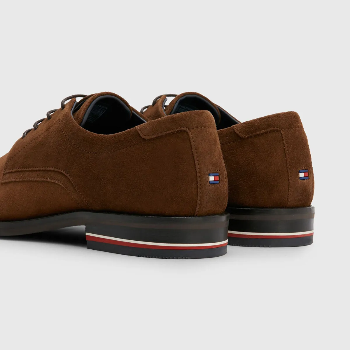 Tommy Hilfiger Corp Suede Shoe Brown
