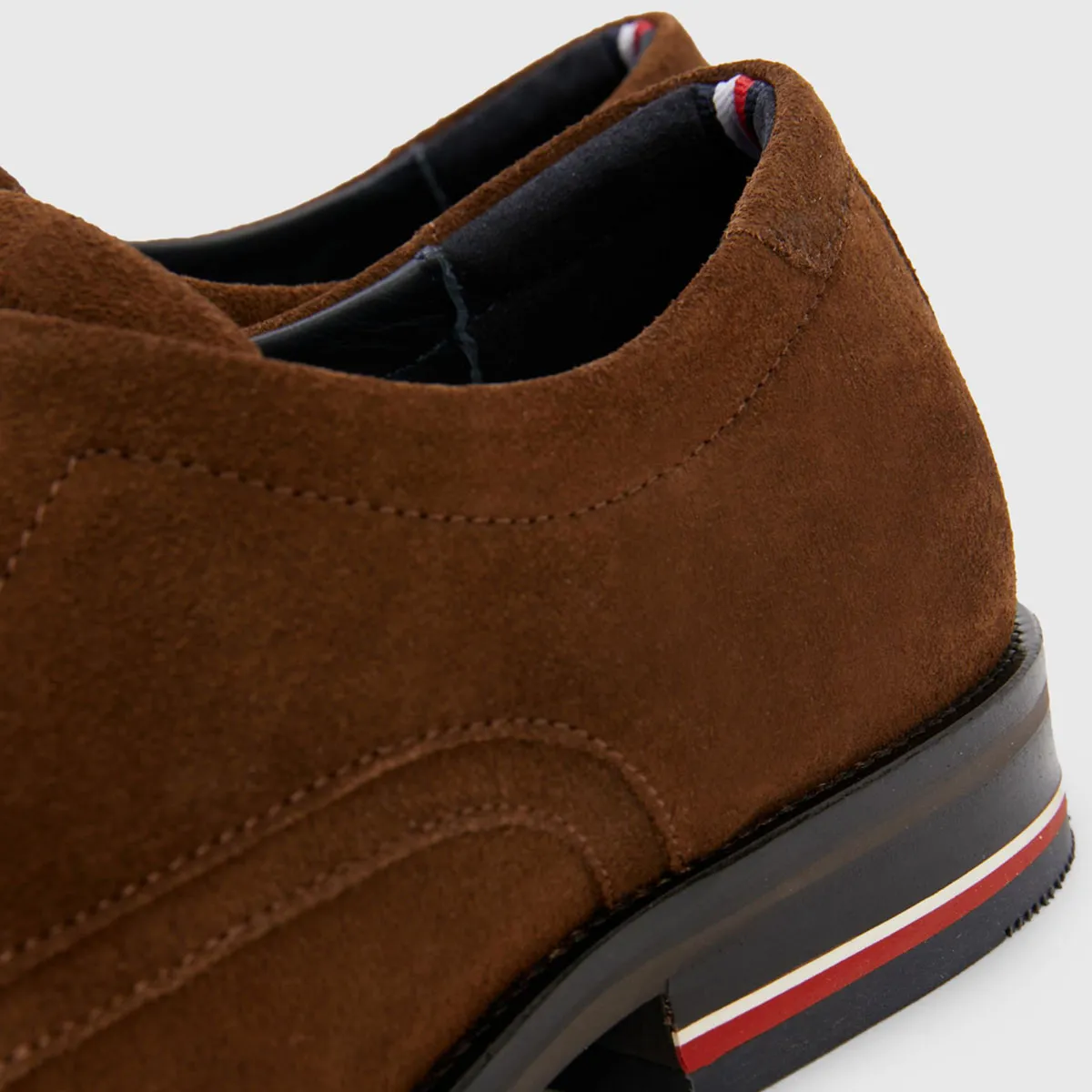 Tommy Hilfiger Corp Suede Shoe Brown