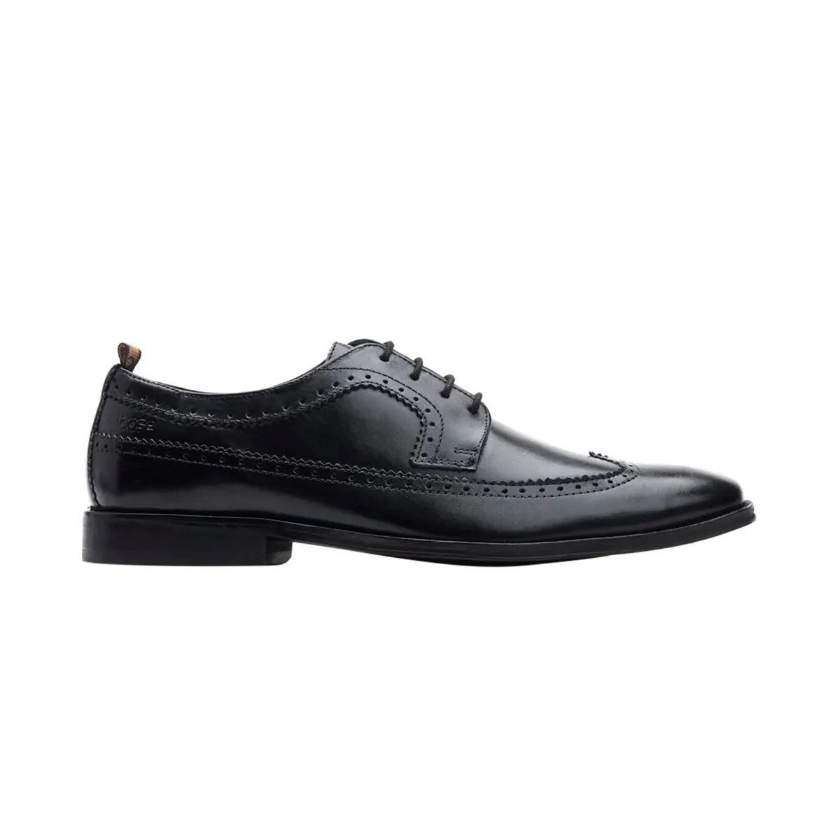 Base London Havisham Shoe In Waxy Black