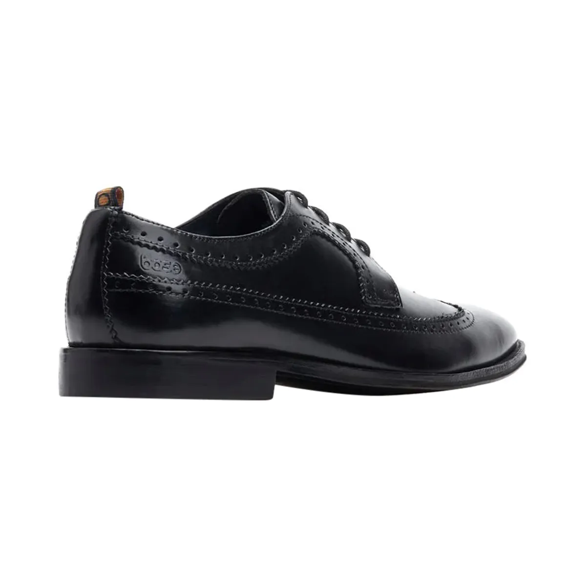 Base London Havisham Shoe In Waxy Black