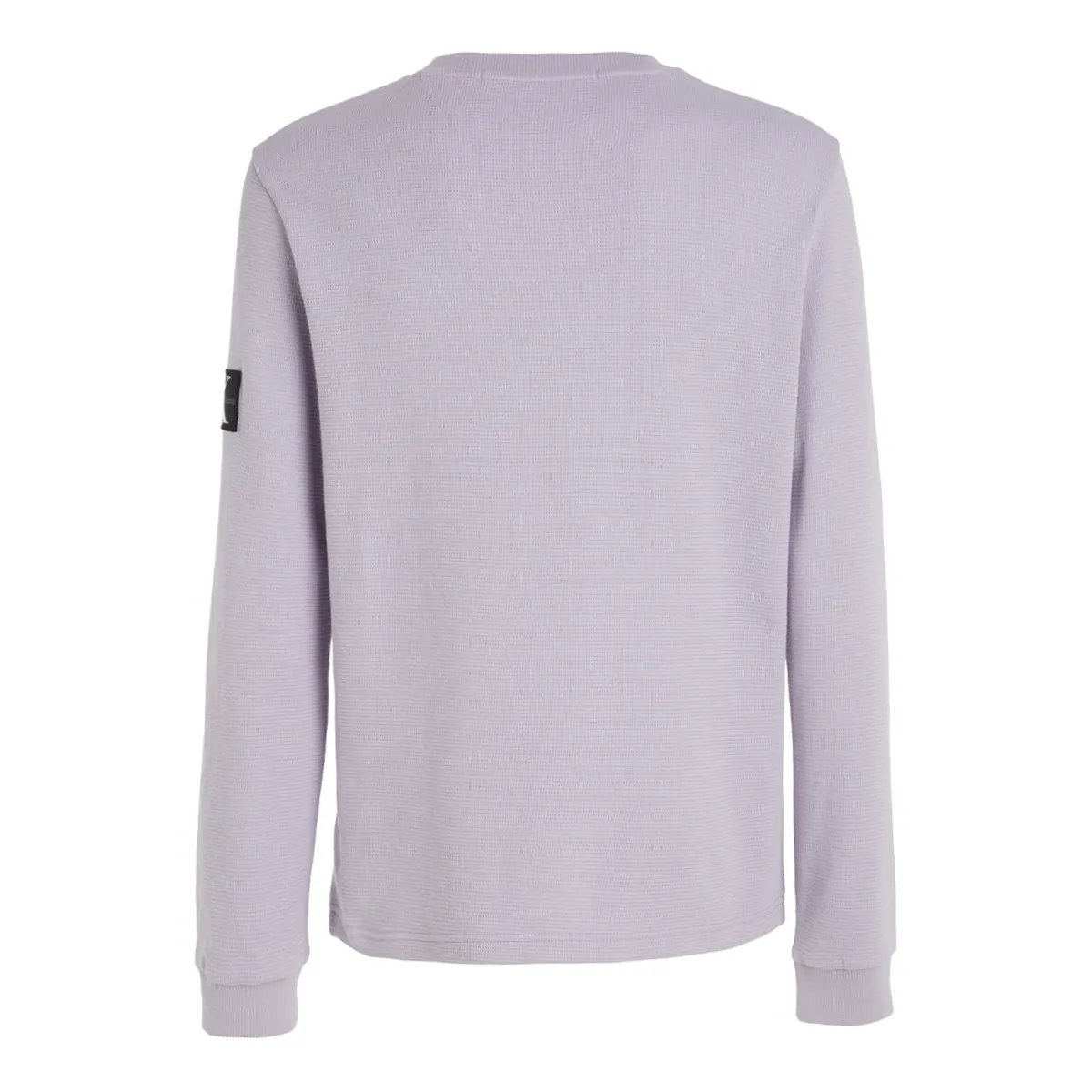 Calvin Klein LS Waffle Tee Lavender Aura