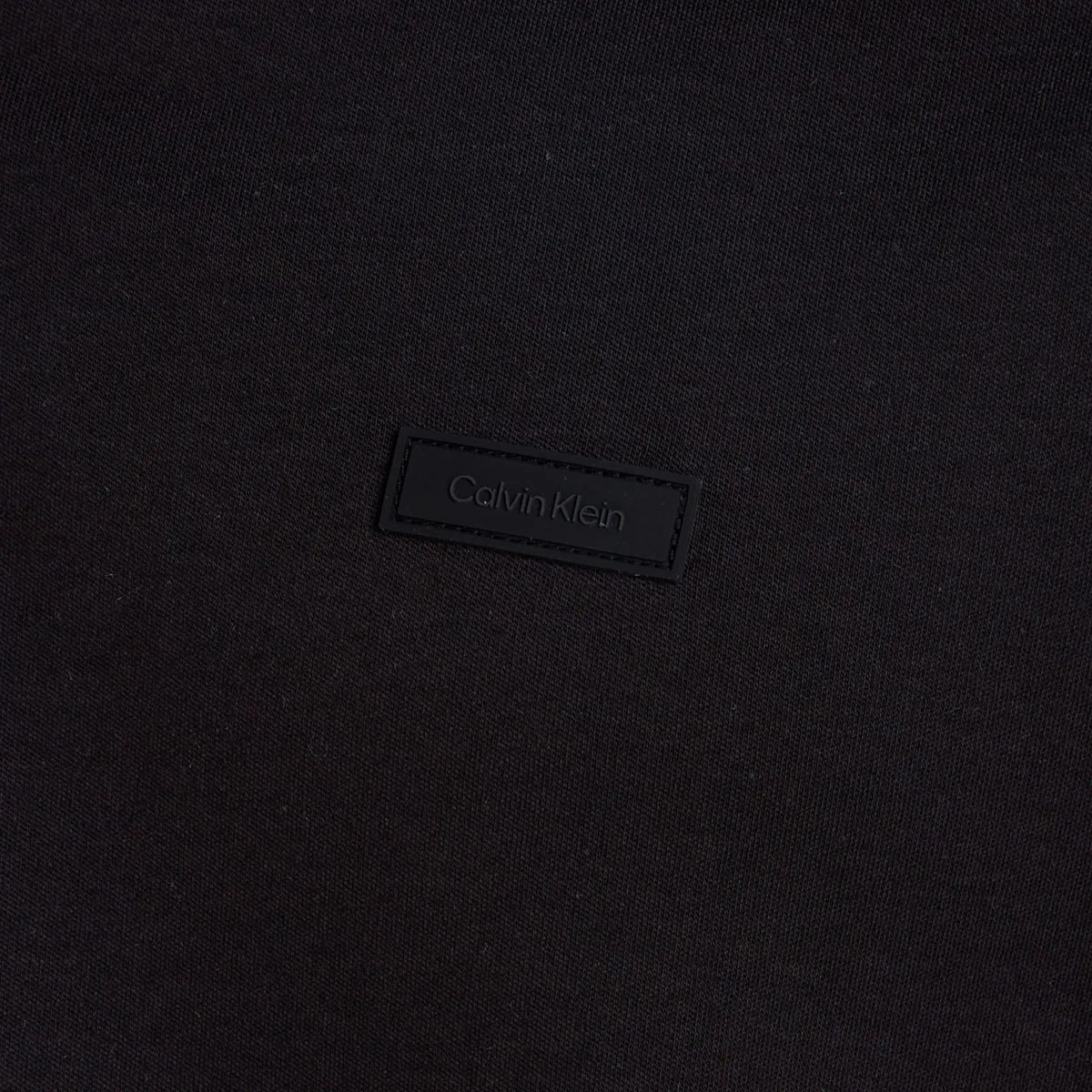 Calvin Klein Smooth Cotton Welt Zip Polo